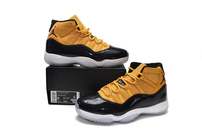 Air Jordan 11  Retro Black Yellow